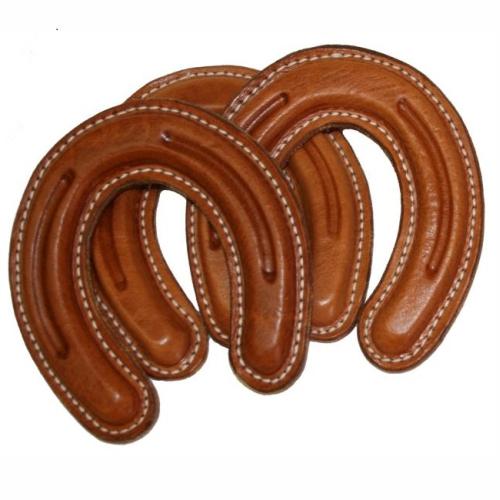 Leather Covered Horseshoes