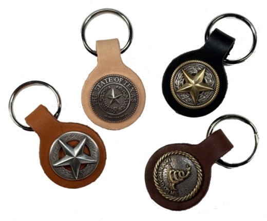 Concho Key Fobs with Your Choice of Concho