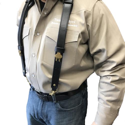 #1 1907 SLING STYLE LEATHER SUSPENDERS