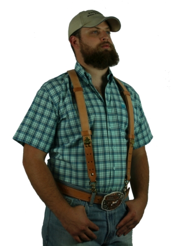 #1 1907 SLING STYLE LEATHER SUSPENDERS - Image 3