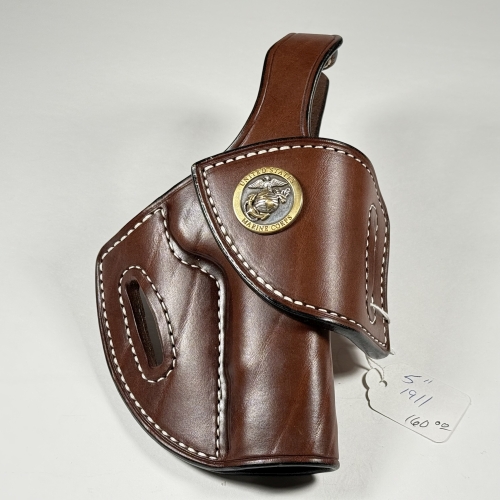 1911 5" No Rail, Thumbbbreak, USMC Concho, R/H