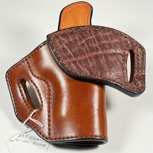 1911 4"Railed, with Elephant Tab, R/H