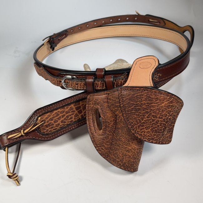 HF-1 Belt Holster with Shrunken Bison - Image 3